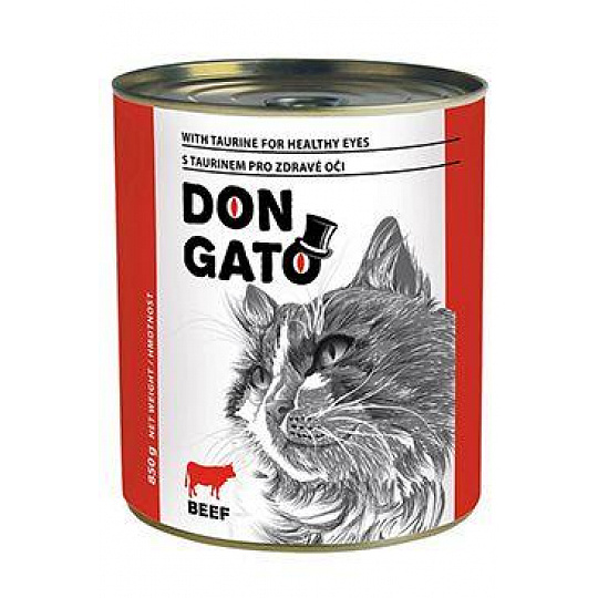 Don Gato cat konz. hovädzie 850g Don Gato cat konz. hovädzie 850g