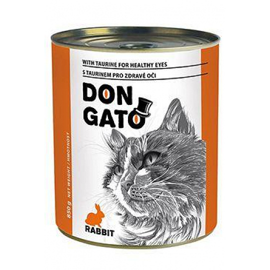 Don Gato cat konz. králičie 850g Don Gato cat konz. králičie 850g