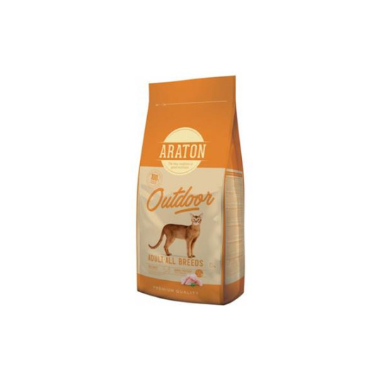 ARATON cat adult outdoor active all breed poultry 15 kg