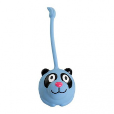 Panda loptička s vysokým chvostíkom 8 x 20 cm, so zvukom, latex, HipHop Dog