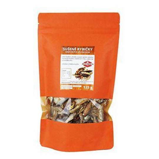 Rybičky sušené 3-5cm ZEUS 125g