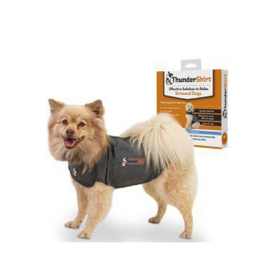 Vesta upokojujúca ThunderShirt pre psy sivá XS