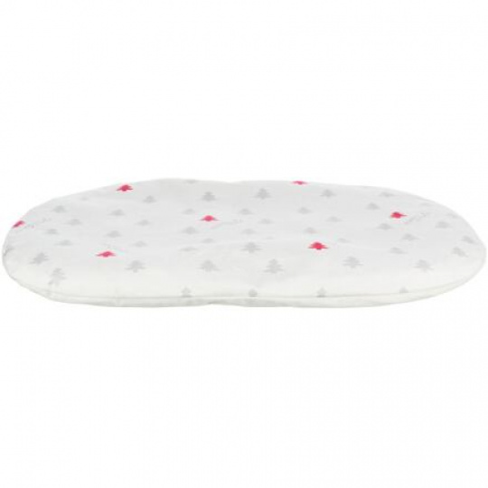 Xmas cushion NIVIA, vianočný vankúš oválny, 98 x 62 cm, krémový Xmas cushion NIVIA, vianočný vankúš oválny, 98 x 62 cm, krémový