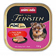 ANIMONDA paštika Vom Feinsten MINI Junior - krůta, telecí, jablko pro psy 100 g