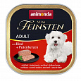 ANIMONDA paštéta ADULT - hovädzie, morčacie srdce pre psy 150g