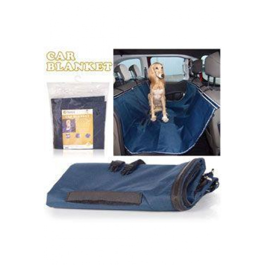 Autopoťah ochranný na sedadlá 141x134cm modrá