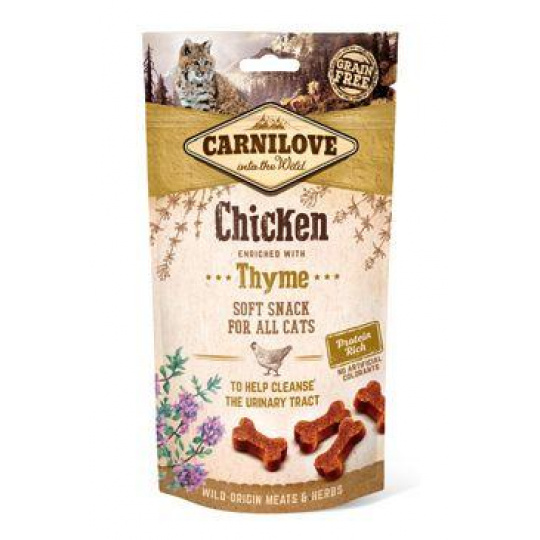 Carnilove Cat Semi Moist Snack Chicken&Thyme 50g