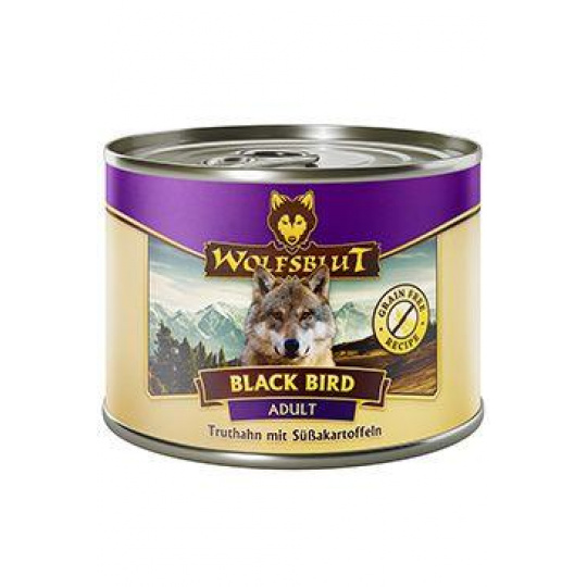 Wolfsblut Dog Adult Black Bird konz. 200g