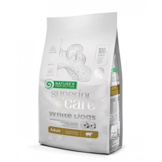 Natures P Superior care white dog adult lamb small&mini 10 kg Natures P Superior care white dog adult lamb small&mini 10 kg