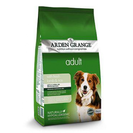 Arden Grange Dog Adult with fresh Lamb&Rice 6kg Arden Grange Dog Adult with fresh Lamb&Rice 6kg