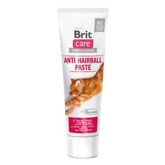 Brit Care Cat Paste Antihairball with Taurine 100g