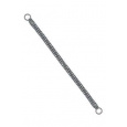 Obojek kovový stahovák 2-řadý 30cm/2mm Tommi