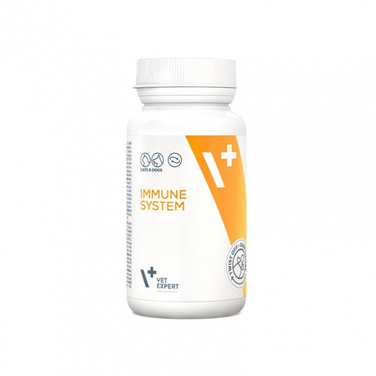 VET EXPERT Immune System - prípravok podporujúci imunitun u psov a mačiek - 30 cps