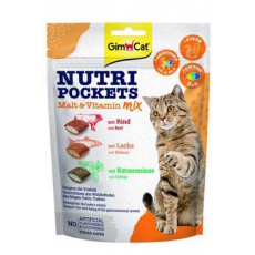 GimCat Nutri Pockets Malt&Vitamin mix 150g