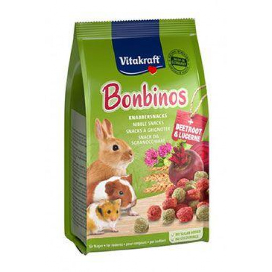Vitakraft Rodent all poch. BonBinos Červená repa 40g