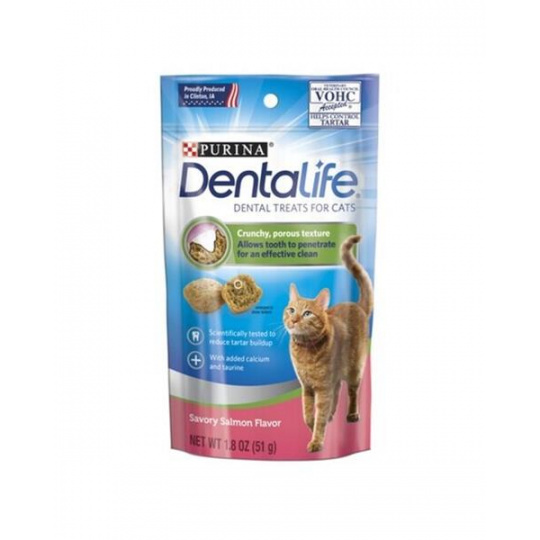 Pamlsok DentaLife cat salmon 8x40 g Pamlsok DentaLife cat salmon 8x40 g