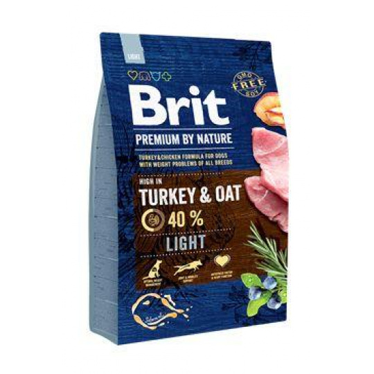 Brit Premium by Nature dog Light 3 kg
