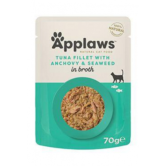 Applaws Cat kapsička Adult Broth tuniak s ančovičkami 70g