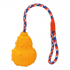 Vrhacia "HOKAIDO" z prírodnej tvrdej gumy 10 / 43 cm na lane, HipHop Dog