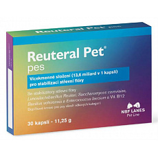 Reuteral Pet pes viackmeňové probiotiká 30 cps. Reuteral Pet pes viackmeňové probiotiká 30 cps.