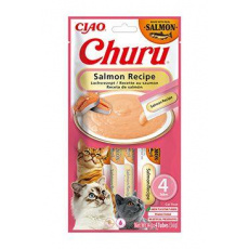 Churu Cat Losos Recept 4x14g