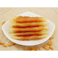 Pamlsok Salač Tyčinka rybacia obalená kuracím mäsom 250 g Pamlsok Salač Tyčinka rybacia obalená kuracím mäsom 250 g