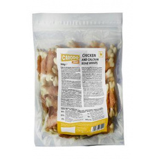 CARODO Dog pôch. Kuracie mäso s vápnikovou kosťou 500g