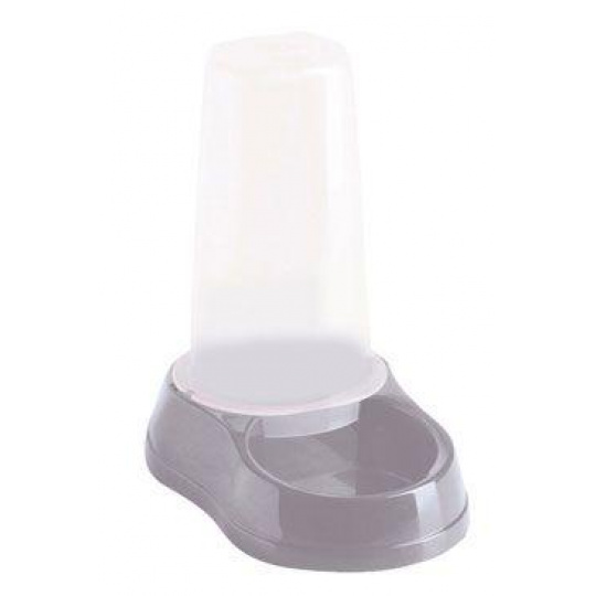 Miska so zásobami. na vodu/krmivo 0,65l sivá Zolux