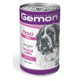 GEMON konzerva adult maxi pre psy bravčové a ryža 1250 g