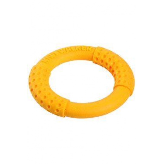 Hračka pes RING MINI pláv.a lietajúci z TPR oranž. Kiwi