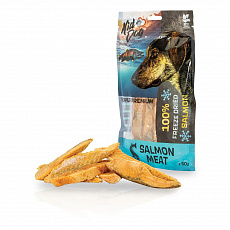 KIDDOG SUPER PREMIUM 100% losos - kúsky čistého mäsa z lososa sušené mrazom 50 g