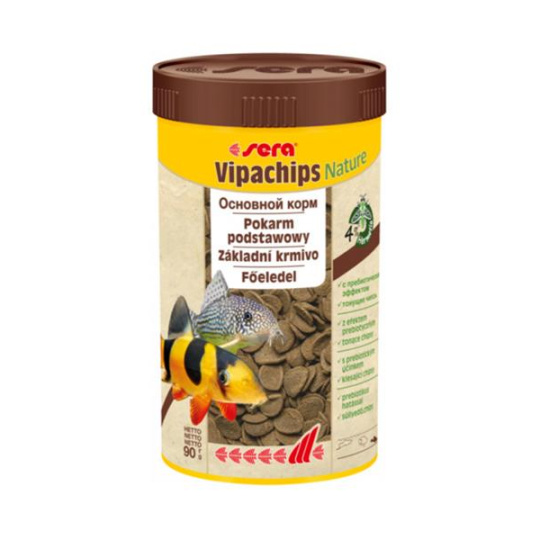 Sera Vipachips Nature základné krmivo 250 ml
