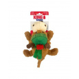 Hračka Kong Dog Holiday Cozie Reindeer s pískatkom, polyester, 2024 M