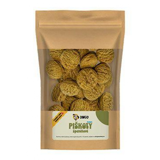 DINGO piškóty so špenátom bezlepkové 250g