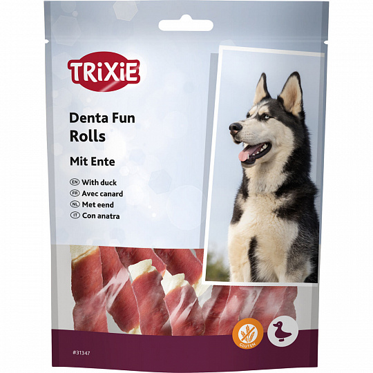 DentaFun MINI žuvacie tyčinky s kačacím mäsom, 6 cm/120 g