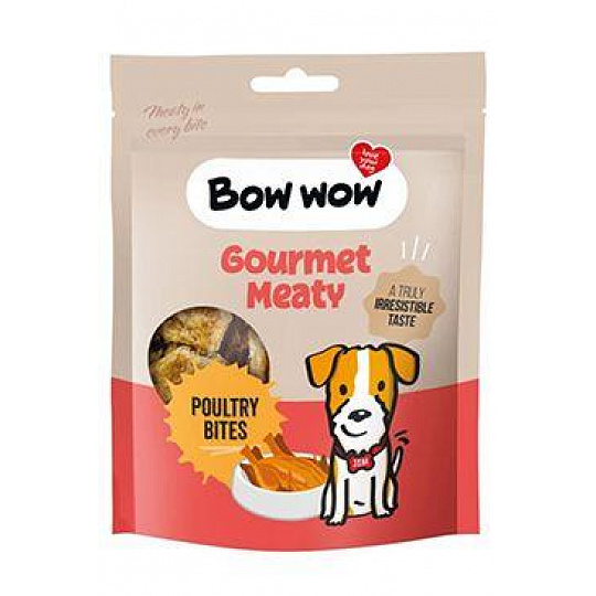 Bow wow poch. Drůbeží masíčka 60g Bow wow poch. Drůbeží masíčka 60g