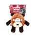 Hračka pes GiGwi Plush Friendz medvěd s gum. kroužkem
