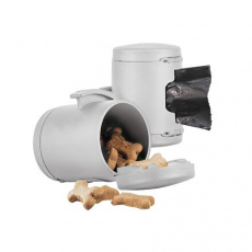 Multi Box - zásobník na maškrty/vrecká k Flexi vodítku, sivá Multi Box - zásobník na maškrty/vrecká k Flexi vodítku, sivá