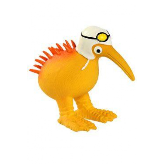 Hračka pes WHITE HELMET latex, pískacia 10,5cm Kiwi