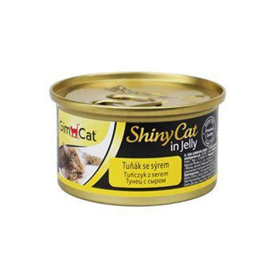 GimCat ShinyCat konz. tuniak&syr 70g
