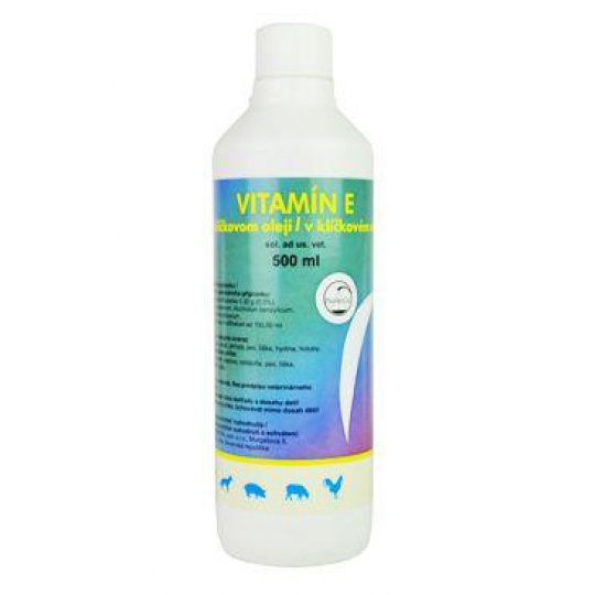 Vitamín E v klíčkovom oleji 500ml