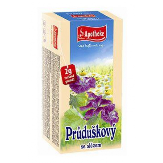Čaj Apotheke Prieduškový so slezom 20x2g