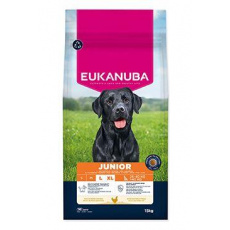 Eukanuba Dog Junior Large bohaté na čerstvé kuracie mäso 15kg