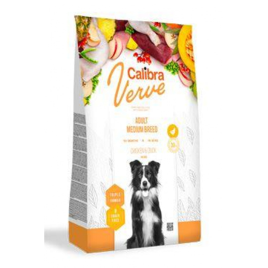 Calibra Dog Verve GF Adult Medium Chicken&Duck 2kg