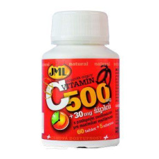 Vitamin C přírodní s šípky JML 500mg 60+5tbl Vitamin C přírodní s šípky JML 500mg 60+5tbl