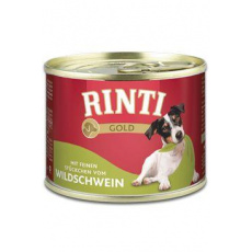 Rinti Dog Gold konzerva diviak 185g Rinti Dog Gold konzerva diviak 185g