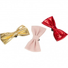 Vianočný motýlik na krk, 10 cm, rôzne farby
