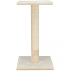 Škrabací stĺpik BEANA s odpočívadlom, 9 cm / 69 cm, sisal/plyš, béžová Škrabací stĺpik BEANA s odpočívadlom, 9 cm / 69 cm, sisal/plyš, béžová