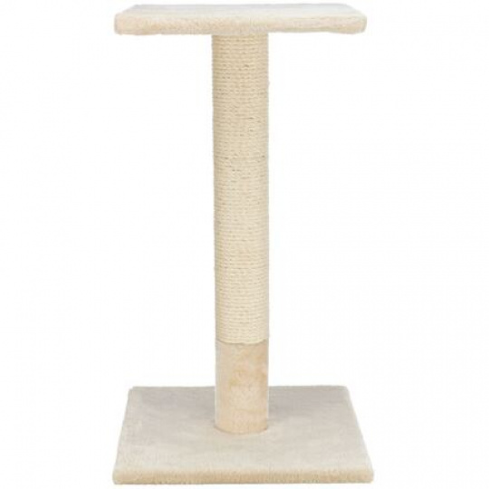 Škrabací stĺpik BEANA s odpočívadlom, 9 cm / 69 cm, sisal/plyš, béžová Škrabací stĺpik BEANA s odpočívadlom, 9 cm / 69 cm, sisal/plyš, béžová