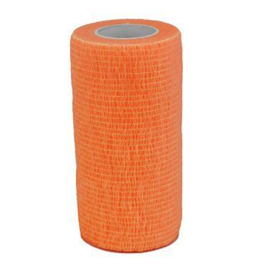 Elastická bandáž. CVET 10cmx4,5m oranžové 1ks